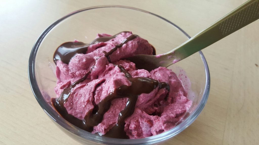 Sugar free Ice-cream in 5 minutes!