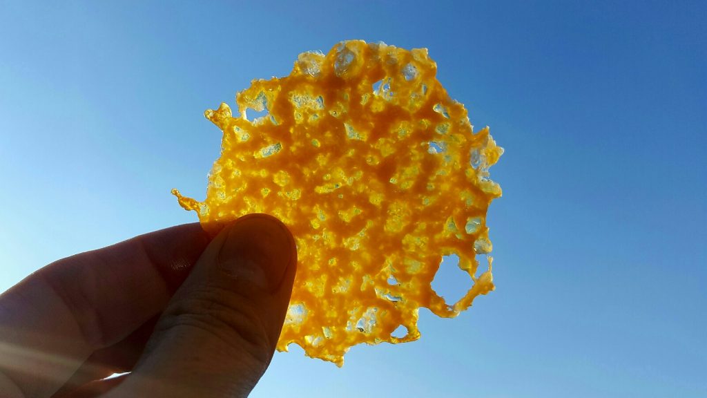 Homemade Baked Cheese Crisps